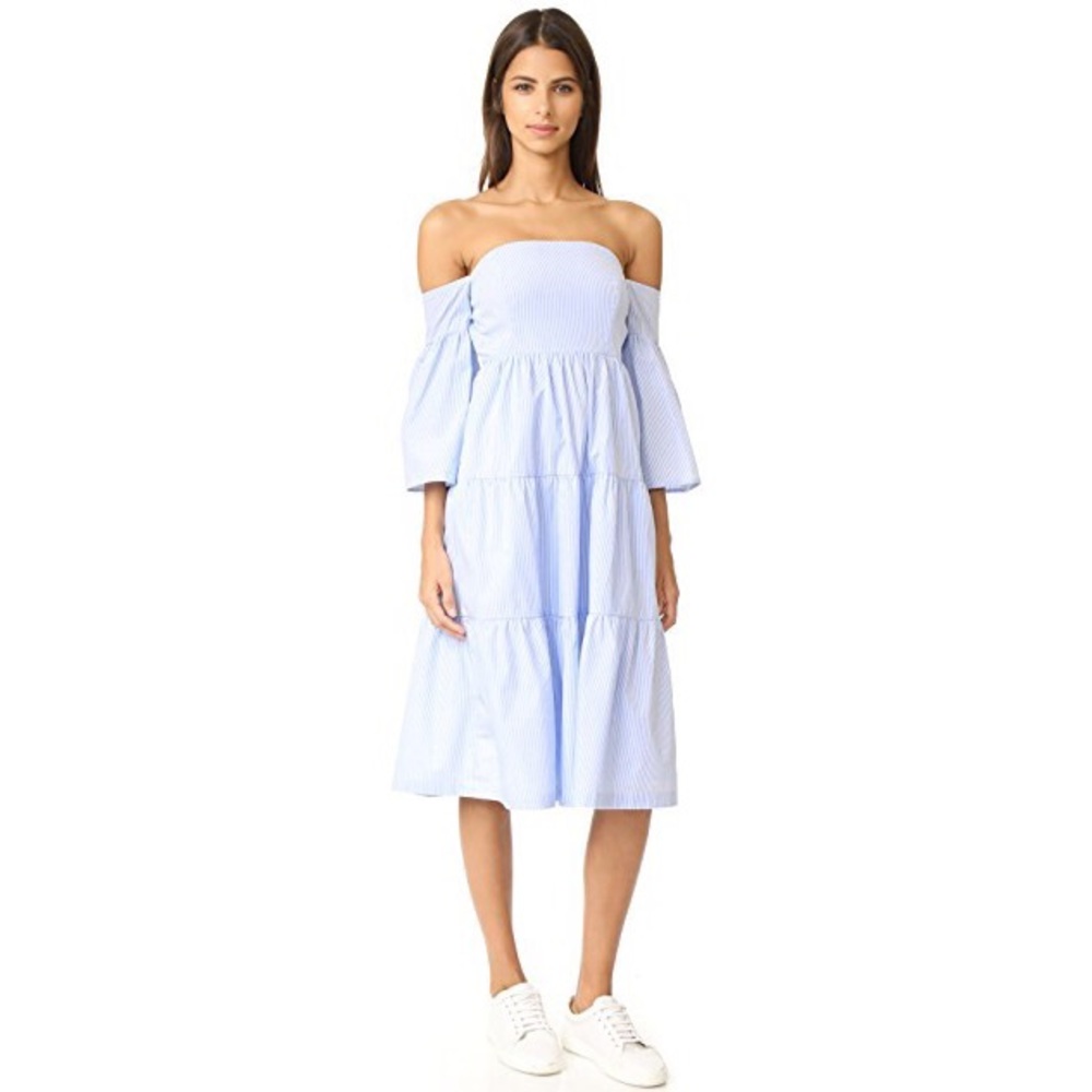 BRAND NEW Club Monaco Rhodas Dress in Light Blue